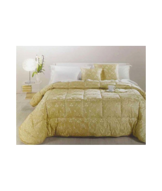 Caleffi - Trapunta invernale in raso jacquard con imbottitura in fibra anallergica - botticelli