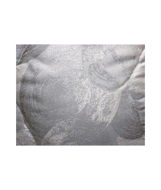 Trapunta invernale in raso jacquard con imbottitura in fibra anallergica di poliestere - noemi. : Misura - Matrimoniale, Colore - Grigio, Variante - Cerchio