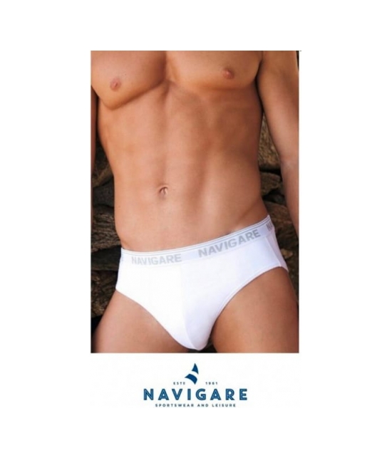 Navigare - Confezione 6 slip uomo in cotone bielastico - 574/e.