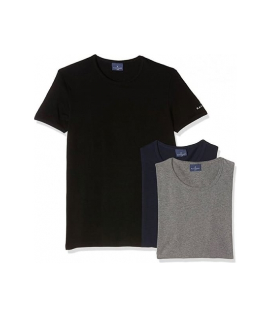 Confezione 3 t-shirt girocollo mezza manica in cotone bielastico - corpo 570 : Taglia - 6, Colore - Assortiti