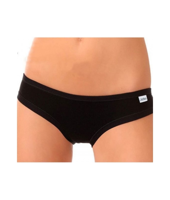Slip donna vita bassa in cotone modal tinta unita - slip 785 : Taglia - 5, Colore - Nero