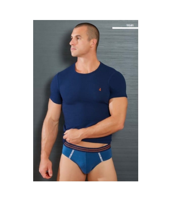 Navigare - Completino intimo uomo coordinato t-shirt e slip - completo 11581.