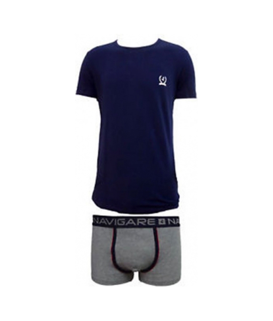 Navigare - Completino intimo uomo coordinato t-shirt e boxer - completo 11592.