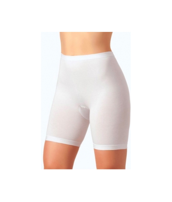 Confezione da 6 slip pantaloncino donna gamba lunga in cotone elasticizzato rasato - 536.