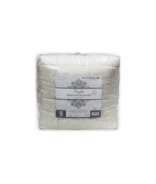 Blanco raya - Trapunta invernale lavorazione jacquard : htld9144-1