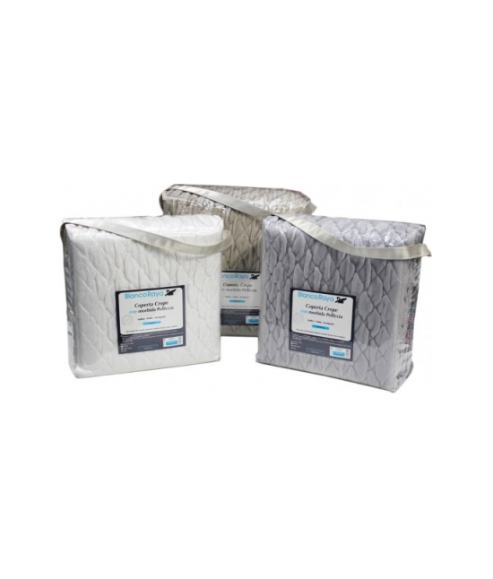Blanco raya - Coperta invernale double face flanella e pelliccia tinta unita : 3006-17