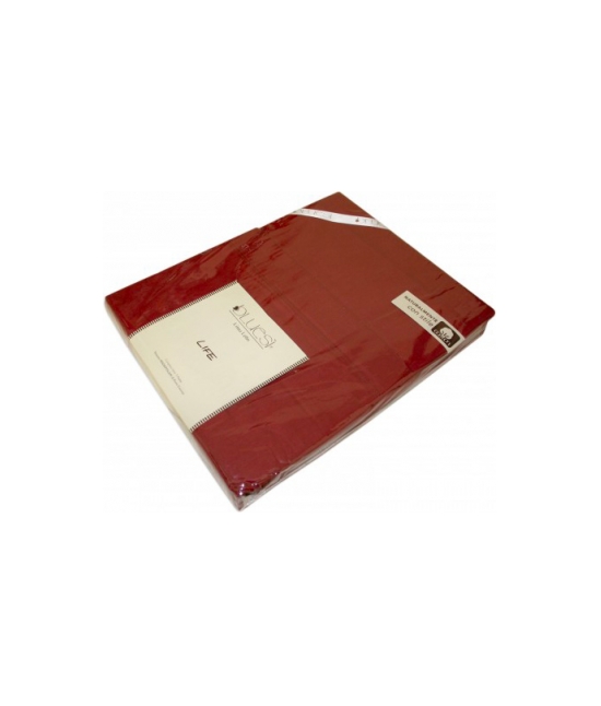 Completo lenzuola composto da sopra + sotto con angoli + federa - life : Misura - Singolo, Colore - Rosa, Tessuto - Cotone