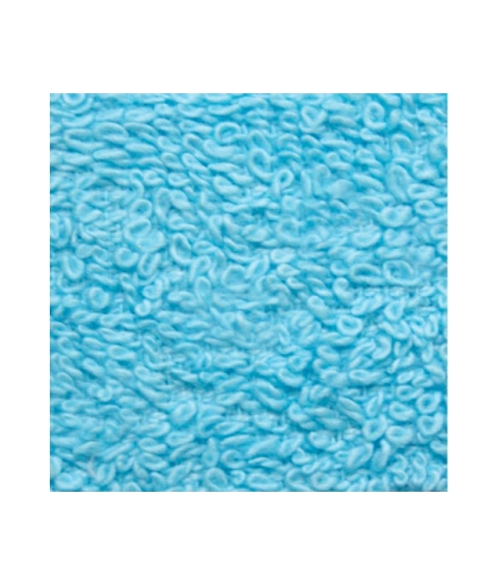 Set asciugamani in cotone con cesello jacquard - 1840906 : Colore - Azzurro, Tessuto - Cotone, Misura - Set asc. 1+1