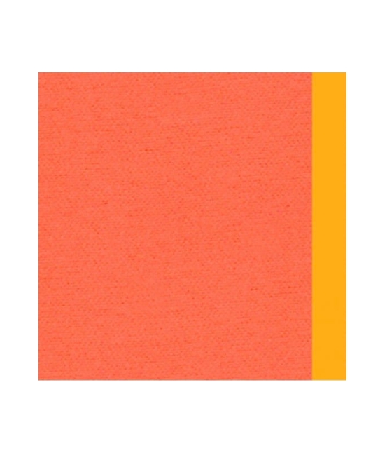 Telo mare coprisedia in microfibra tinta unita con bordo a contrasto ed elastici - 3011 : Colore - Arancio, Tessuto - Poliestere