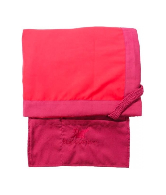 Telo mare coprisedia in microfibra tinta unita con bordo a contrasto ed elastici - 3011 : Colore - Fuxia, Tessuto - Poliestere