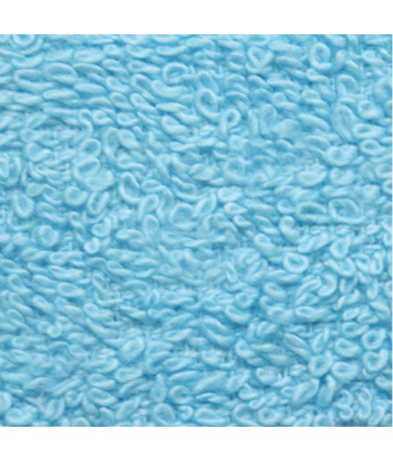 Set asciugamani bagno 1+1 in cotone con cesello jacquard - 1840906. : Colore - Azzurro, Tessuto - Cotone, Misura - Set asc. 1+1