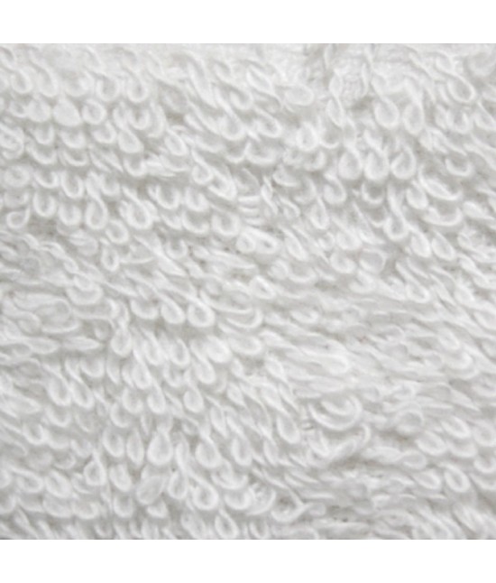Set asciugamani bagno 1+1 in cotone con cesello jacquard - 1840906. : Colore - Bianco, Tessuto - Cotone, Misura - Set asc. 1+1