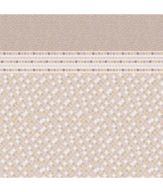 Completo lenzuola stampato composto da sopra + sotto con angoli + federa - flash geo : Colore prodotto - Beige, Misura - Matrimoniale, Tessuto - Cotone
