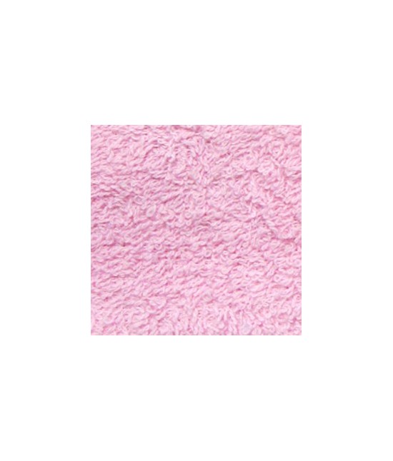 Accappatoio in spugna con cappuccio e cintura tinta unita - senna : Colore prodotto - Rosa, Taglia - S, Tessuto - Cotone