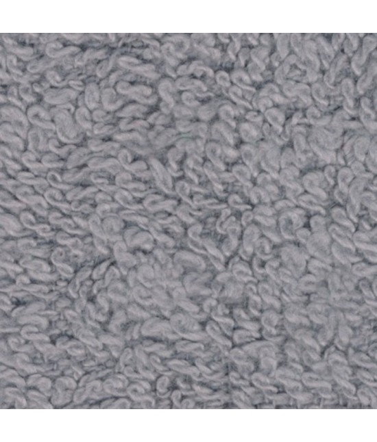 Set asciugamani bagno 1+1 in spugna di cotone tinta unita - 80350. : Colore prodotto - Grigio, Tessuto - Cotone, Misura - Set asc. 1+1