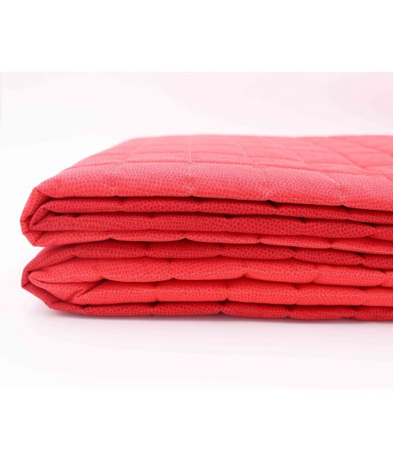 Gabel - Trapuntino primaverile stampato tono su tono in cotone con imbottitura in fibra anallergica di poliestere - chromo.