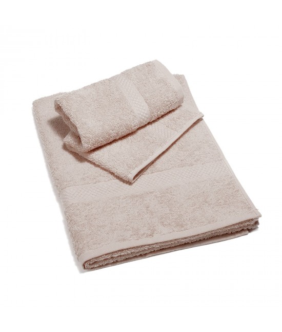 Set asciugamani bagno 3+3 in spugna di cotone con cesello jacquard- minorca. : Colore prodotto - Grigio, Misura - Set asc 3+3