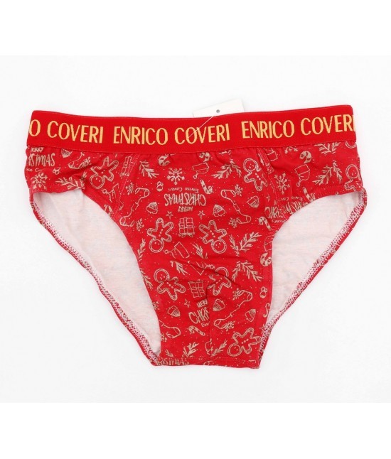 Enrico coveri - Slip uomo in cotone stampato. set 2 pezzi : es1658