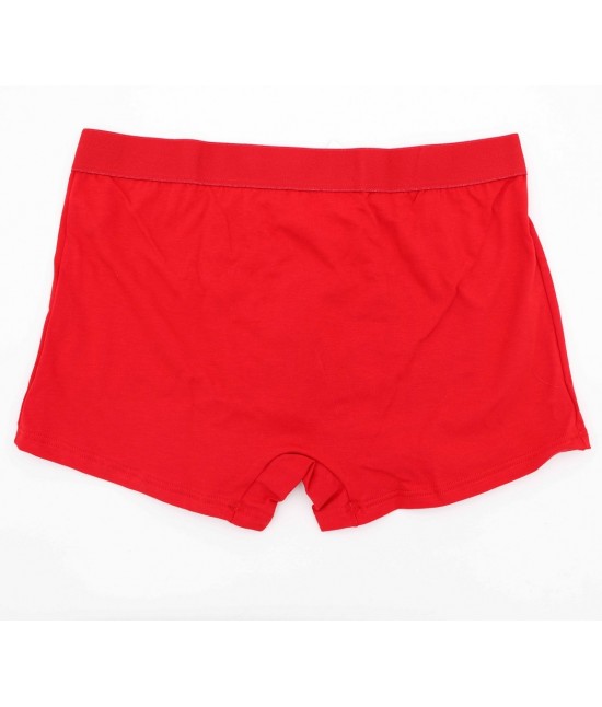 Boxer uomo in cotone stampato. set 2 pezzi : eb1660 : Colore prodotto - Rosso, Taglia - M-l
