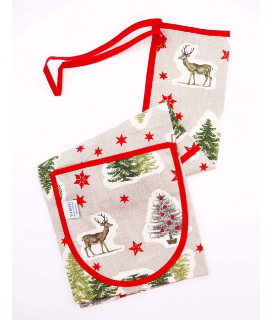 Grembiule di natale stampato : armony