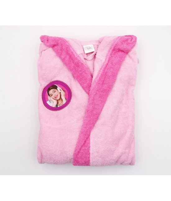 Accappatoio violetta disney in spugna di cotone : violetta 7-8 : Colore prodotto - Rosa, Taglia - 9-10 anni