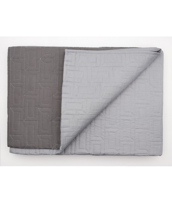 Trapuntino mezza stagione tinta unita double face disponibile in varie misure: brick-2. : Misura - Singolo, Tessuto - Poliestere