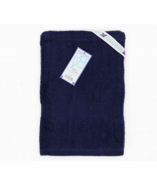 Set asciugamani bagno 1+1 in 100% spugna di puro cotone - 80420. : Tessuto - Cotone, Misura - Set asc. 1+1, Colore prodotto - Navy