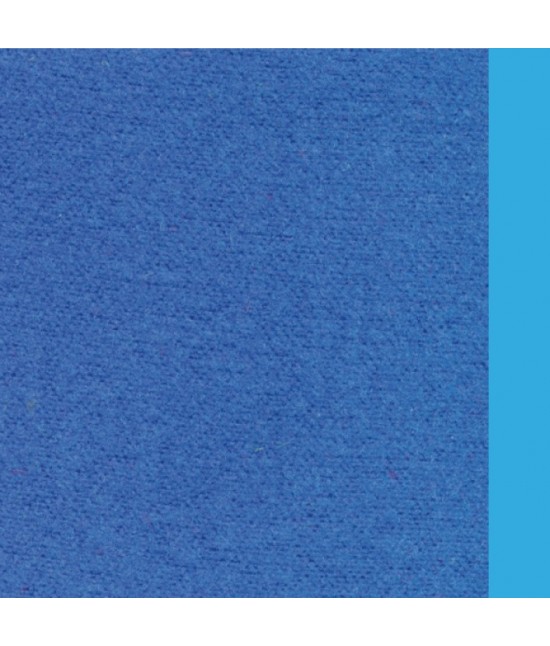 Telo mare in microfibra tinta unita con bordo a contrasto - 2911 : Colore prodotto - Blue, Tessuto - Poliestere, Misura - 90x160 cm