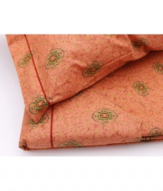 Completo copripiumino matrimoniale in cotone made in italy fantasia reto' paisley