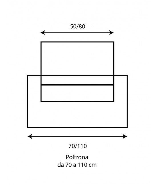 Copridivano elasticizzato tinta unita con lavorazione a rilievo in tessuto altamente estensibile - roma poncho : Colore prodotto - Beige, Tessuto - Cotone, Misura - Copridivano 1 posto