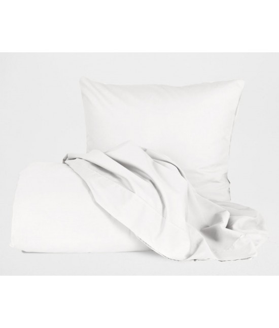 Lenzuolo con angoli elasticizzati - 28540 : Colore prodotto - Bianco, Misura - Matrimoniale, Tessuto - Cotone