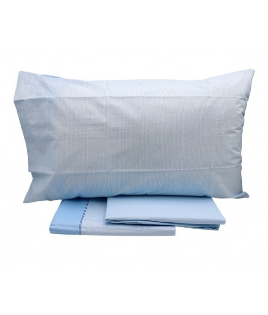 Gabel - Completo lenzuola special edition in 100% cotone stampato composto da sopra + sotto con angoli + federa : remix.